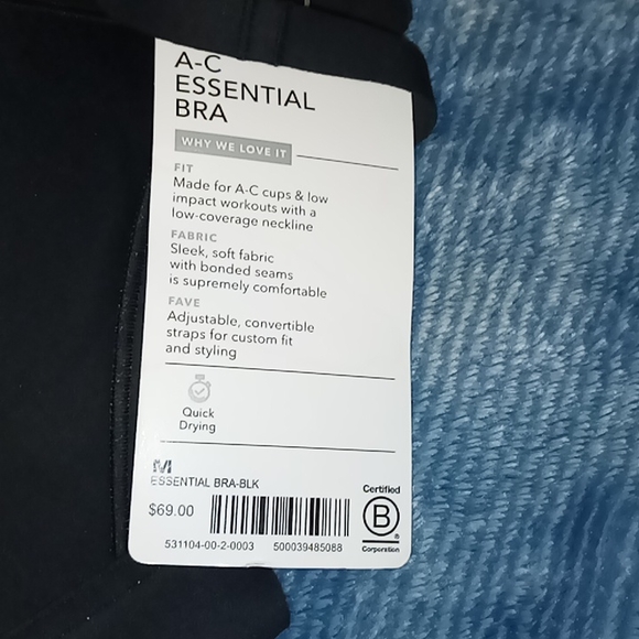 Athleta essentials bra A-C cup - Picture 2 of 5